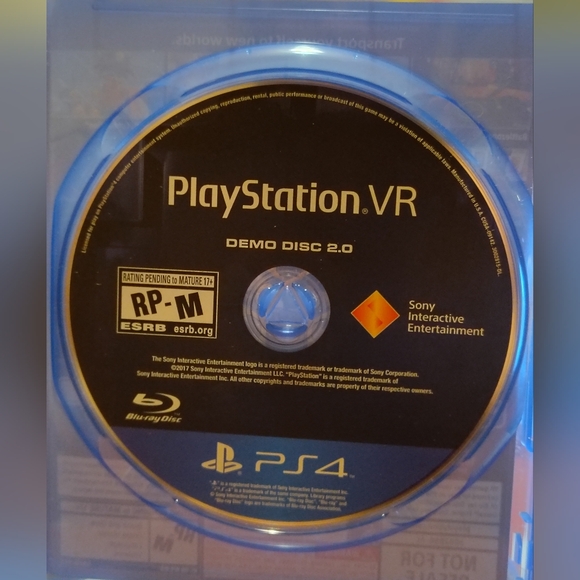 PlayStation VR Demo Disc 2.0 for PS4 - Picture 2 of 2